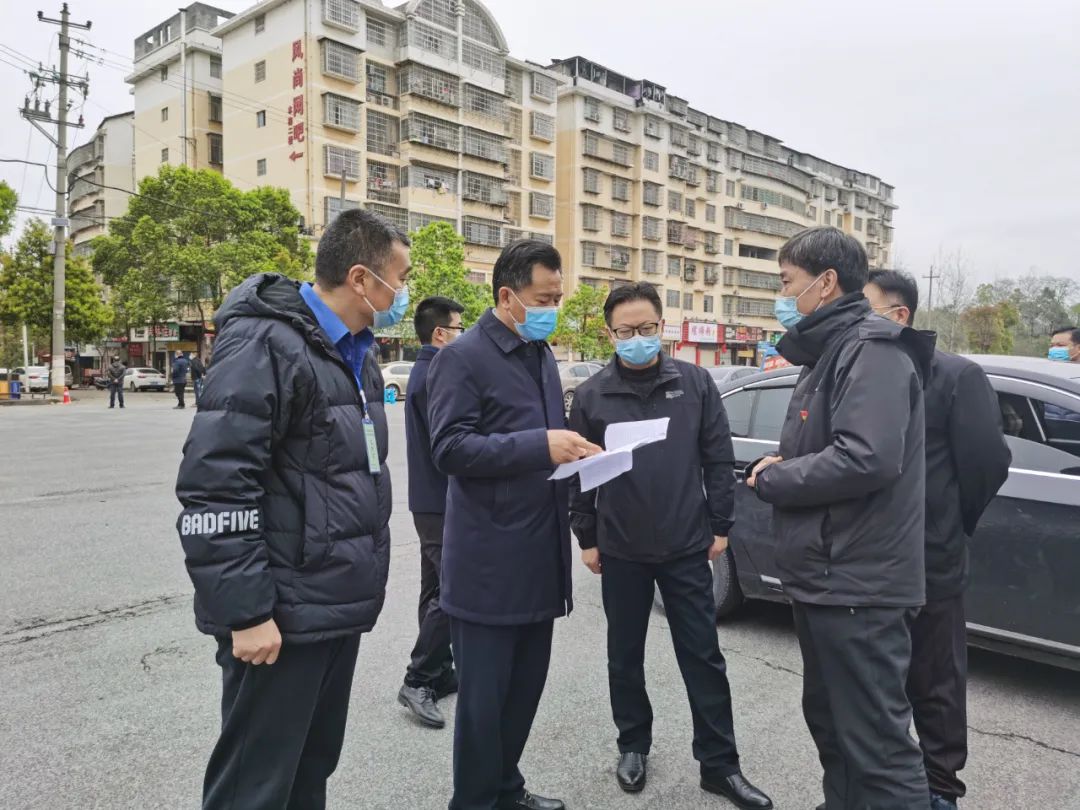 石希欣督导鹤城区第五轮核酸检测及隔离管控工作