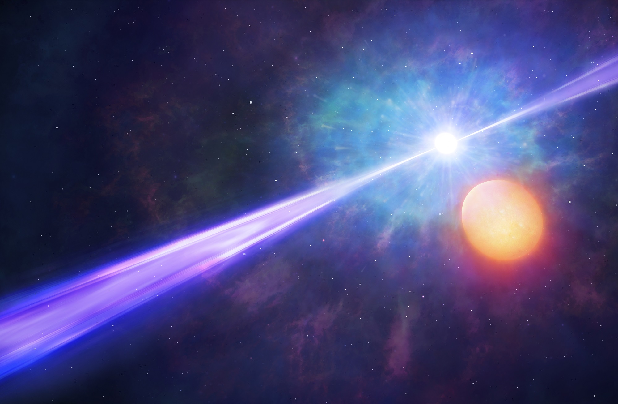 1.4亿光年外中子星合并,粒子速度达到了7倍光速,爱因斯坦错了?