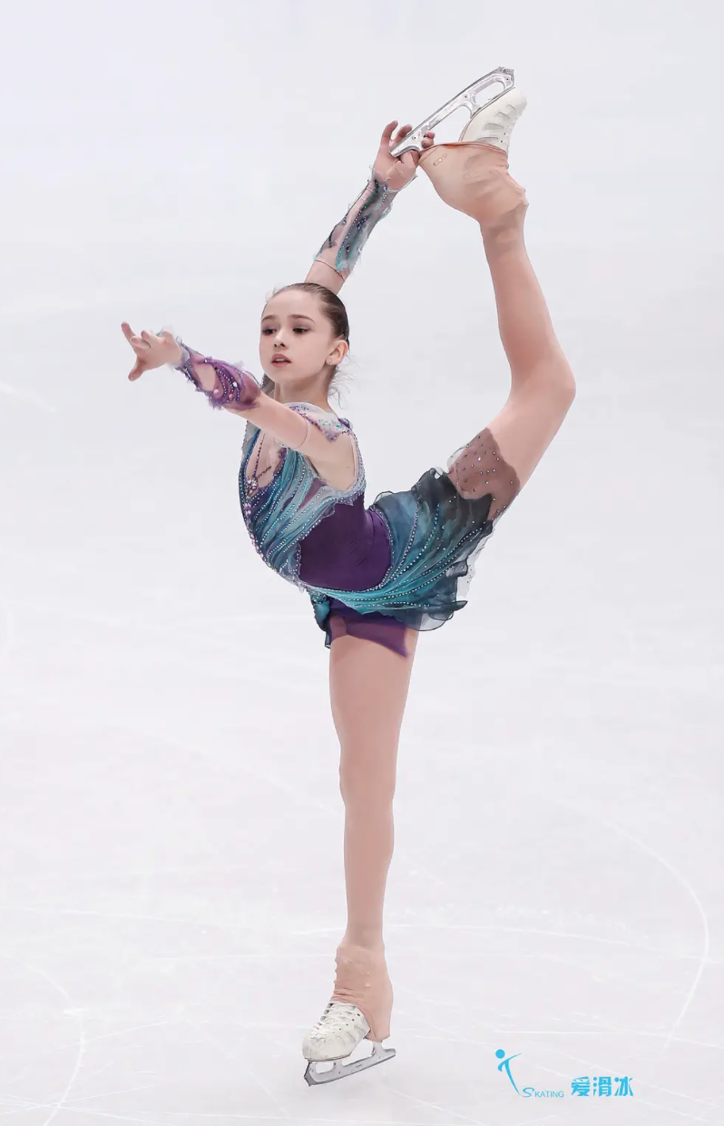 俄罗斯美女是冰上玫瑰俄罗斯的玫瑰