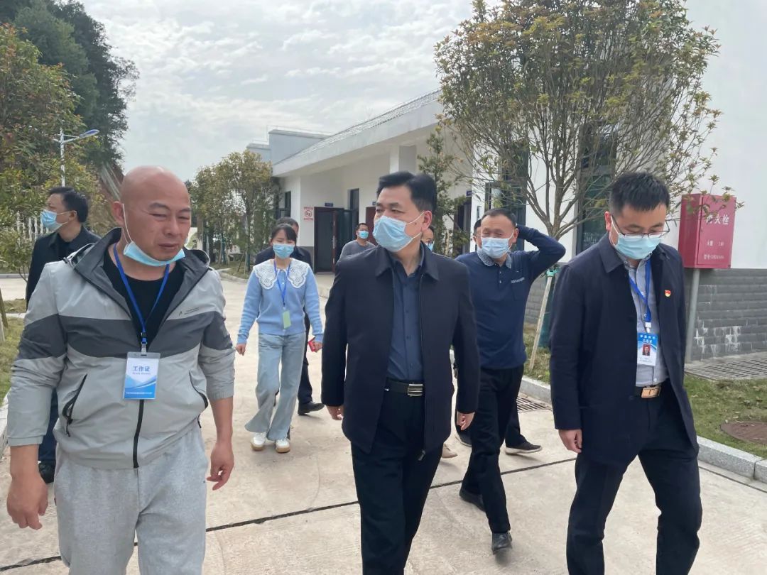 熊安台赴鹤城区调研乡镇污水处理厂运行情况