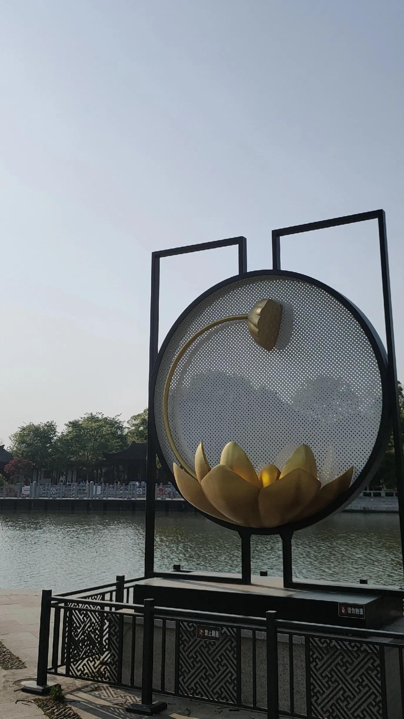 苏州美丽的盘门景区