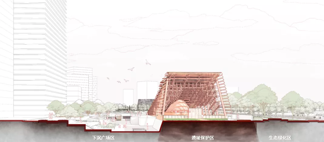 金中都城遗址公园概念性设计方案征集获优胜设计方案