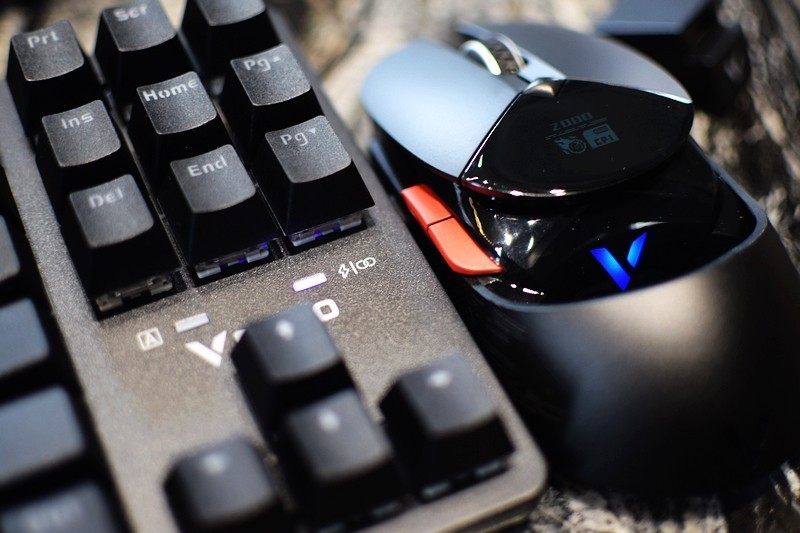 高性能 高颜值 雷柏V500RPO-87+ vt960