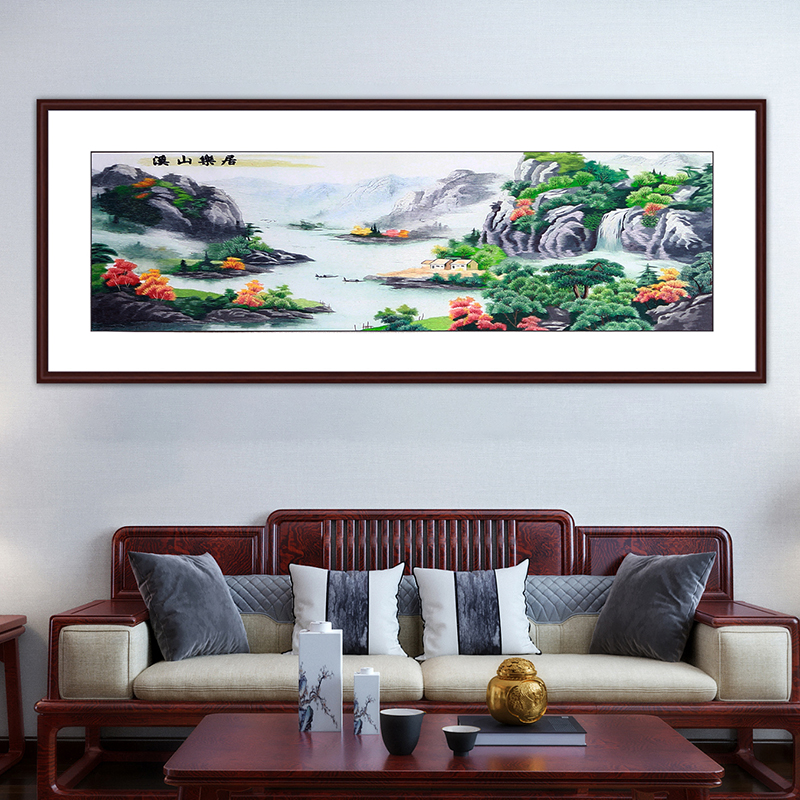 客厅适合挂什么画？5种风格15个选择，个个“旺家”，可当镇宅画