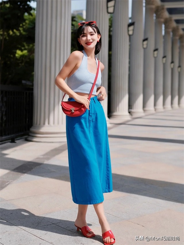 女人不管什么身材，穿裙子一定要在这三处“留白”，既优雅又显瘦