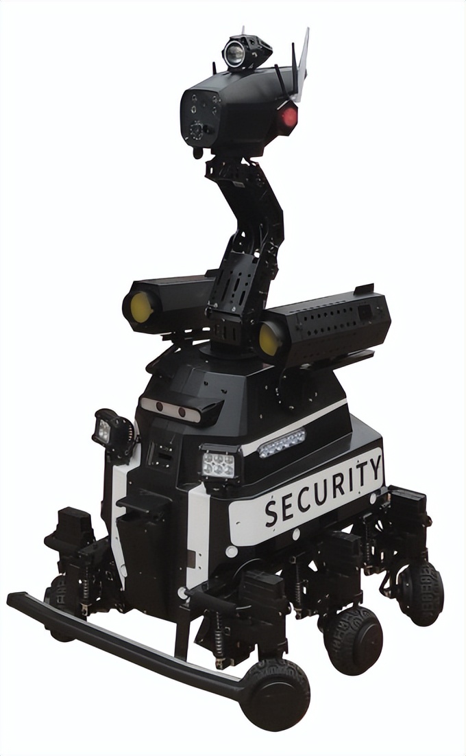 这就是防暴版安防机器人