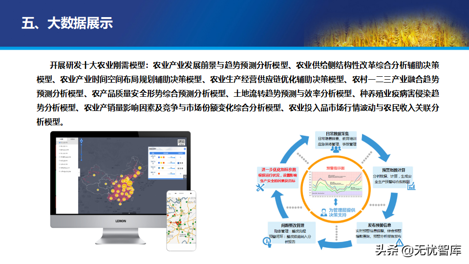 65页PPT智慧数字乡村农业大数据解决方案（附PPT全文下载）
