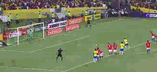 南美世预赛-内马尔库鸟点射 小熊破门！巴西4-0智利