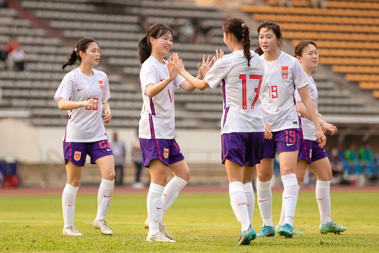 中国女足第二球怎么进的（3战狂飙20球，中国女足U20火了，谁有资格进国家队，谁进球最多？）