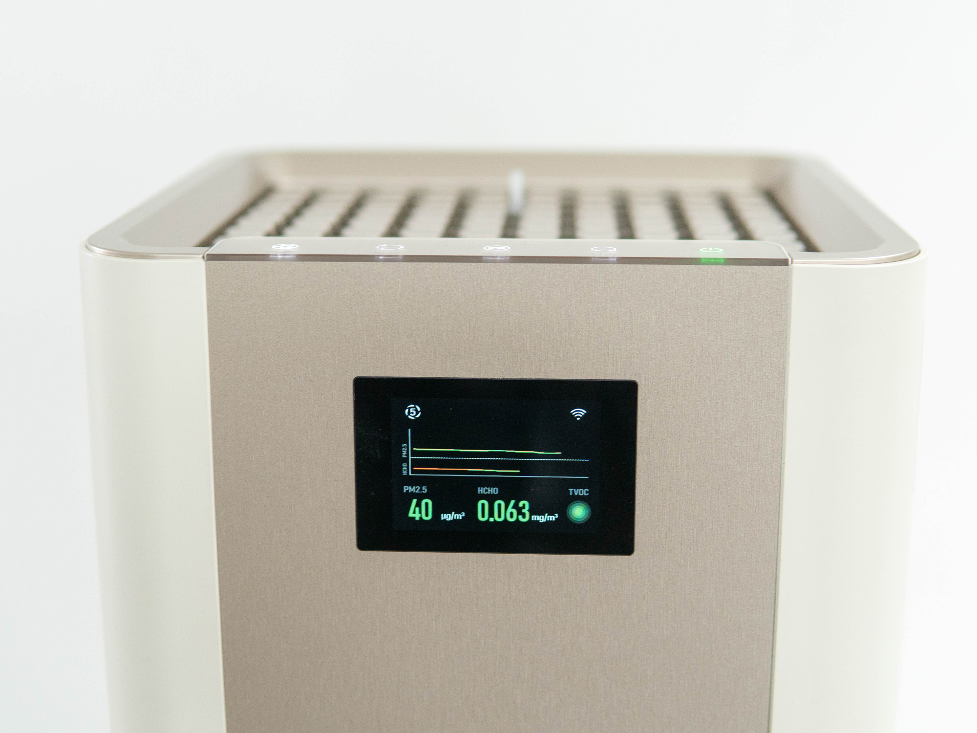 新房装修导致的污染怎么办?352x66c除甲醛空气净化器测试