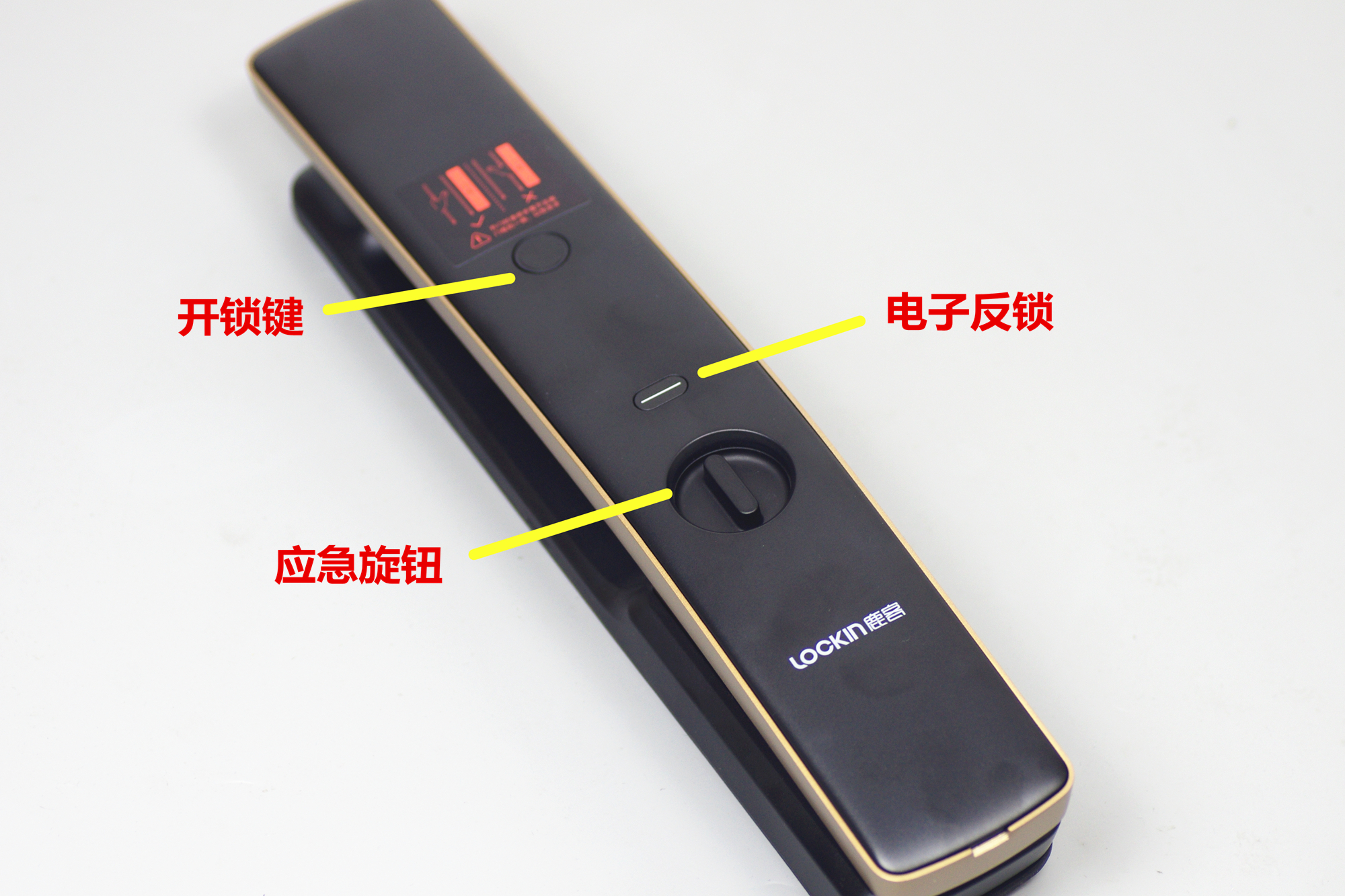 老人小孩都可以用，指静脉识别+猫眼可视鹿客S50M智能锁