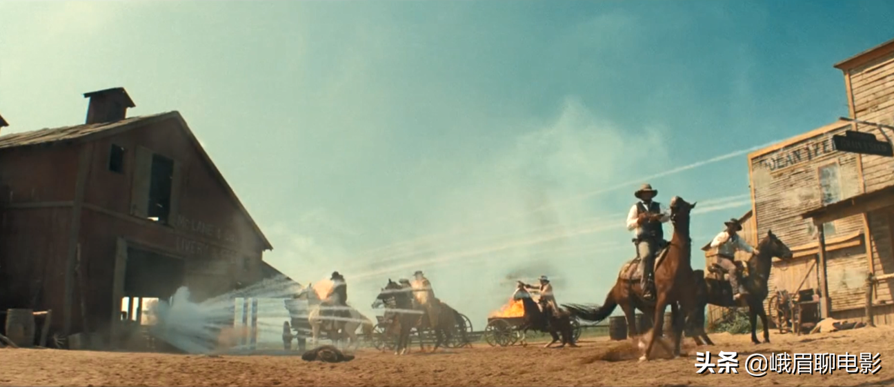 7勇士对抗200雇佣兵，除暴安良伸张正义，从头爽到尾的西部动作片