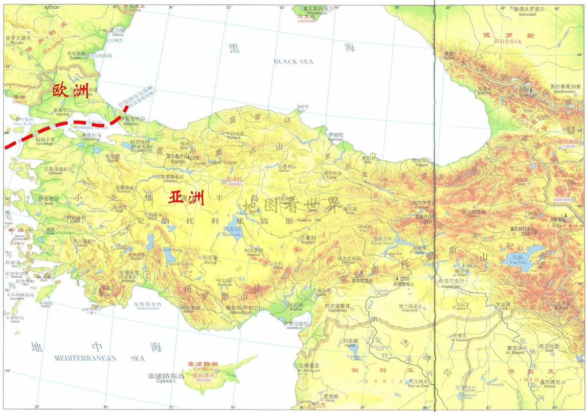 西欧包括哪些国家(国家趣谈18：跨洲国家地图——法国地跨五大洲，英国地跨六大洲)