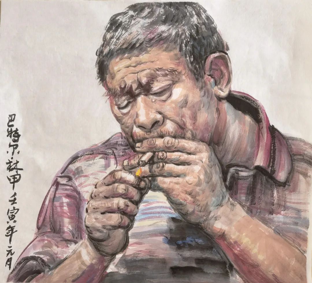 「收藏推荐」新时代艺术逐梦者巴特尔林甲作品展