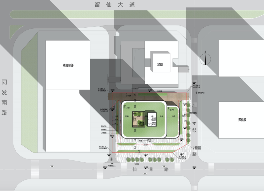 深圳南山留仙洞总部基地砺剑大厦 / CCDI悉地国际