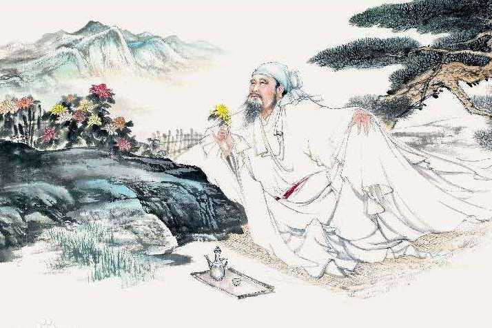 陶渊明辞官归田八年后所作的第一首杂诗，却含有两句千古名句