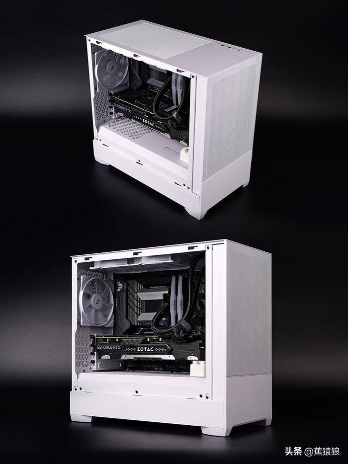 12600K/ TUF B660M / RTX3070 GOC,分形工艺 Pop Mini AIR MATX 机箱装机秀