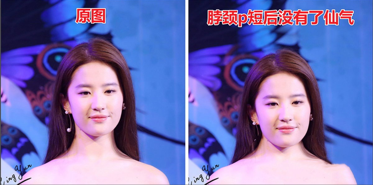 被“丑脖子”拖累的7位女星，明明长得如花似玉，合照却输太惨