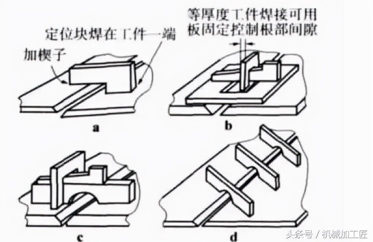 减少焊接变形的焊接工艺