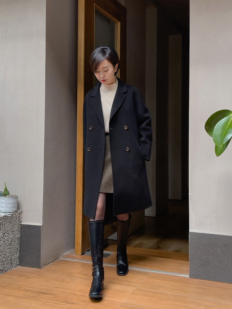 少女感十足的7种杏色穿搭 杏色大衣怎么搭配内搭-诚智百科网