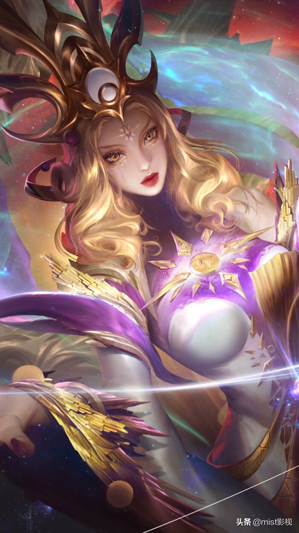 (皮肤:倪克斯神境)虞姬:啊~已经放弃了做个淑女~(皮肤:云霓雀翎)