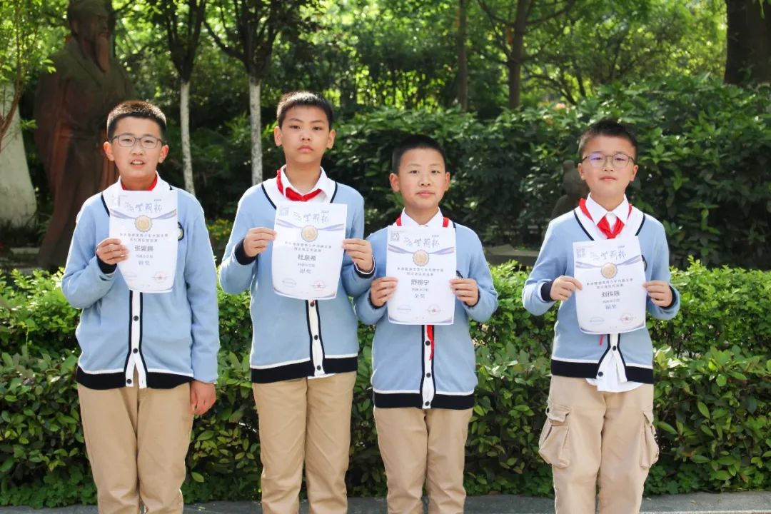 华实学生参加第七届紫荆杯两岸暨港澳青少年书画大赛活动再创佳绩