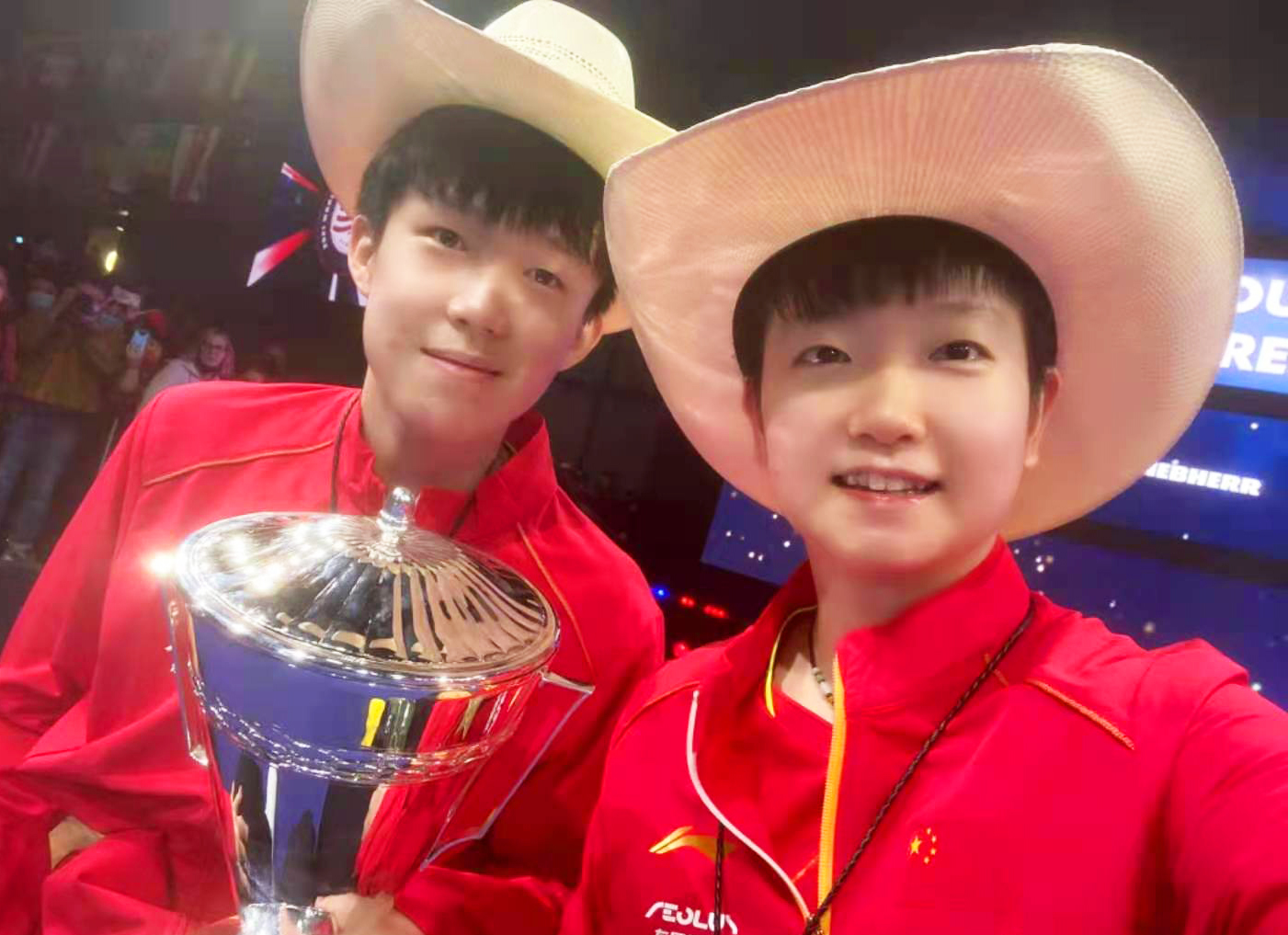 东京奥运会乒乓球混双决赛现场(这是最美好的开始!