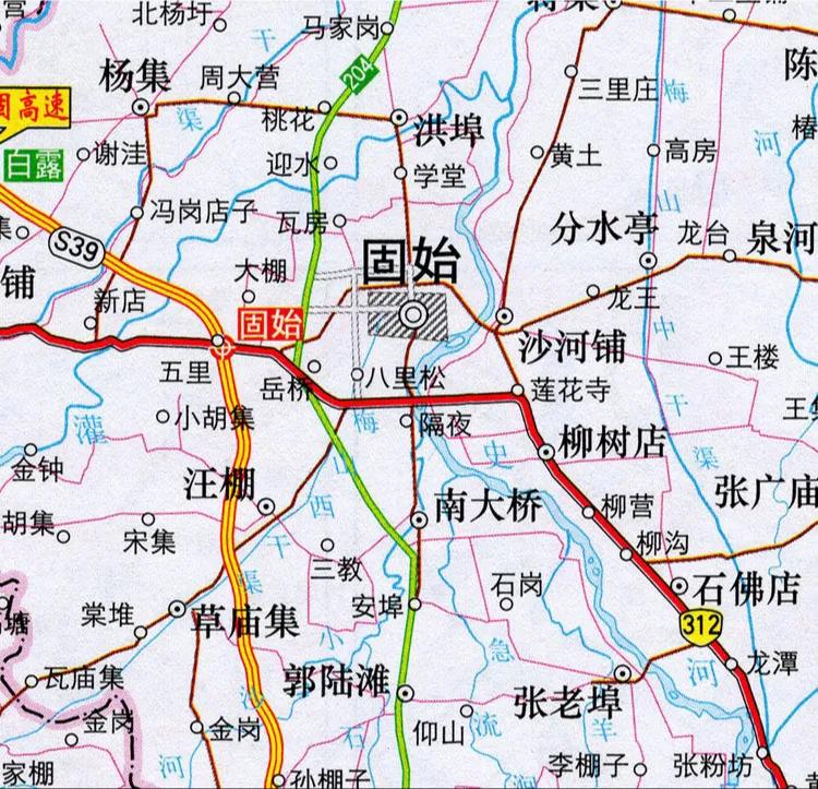 豫皖两省交界处的固始县有西九华山景区，固始县的土鸡和鹅块有名