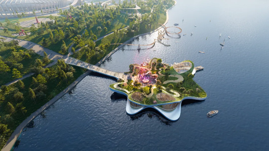 首尔未来新地标!Heatherwick的‘漂浮岛’方案公布