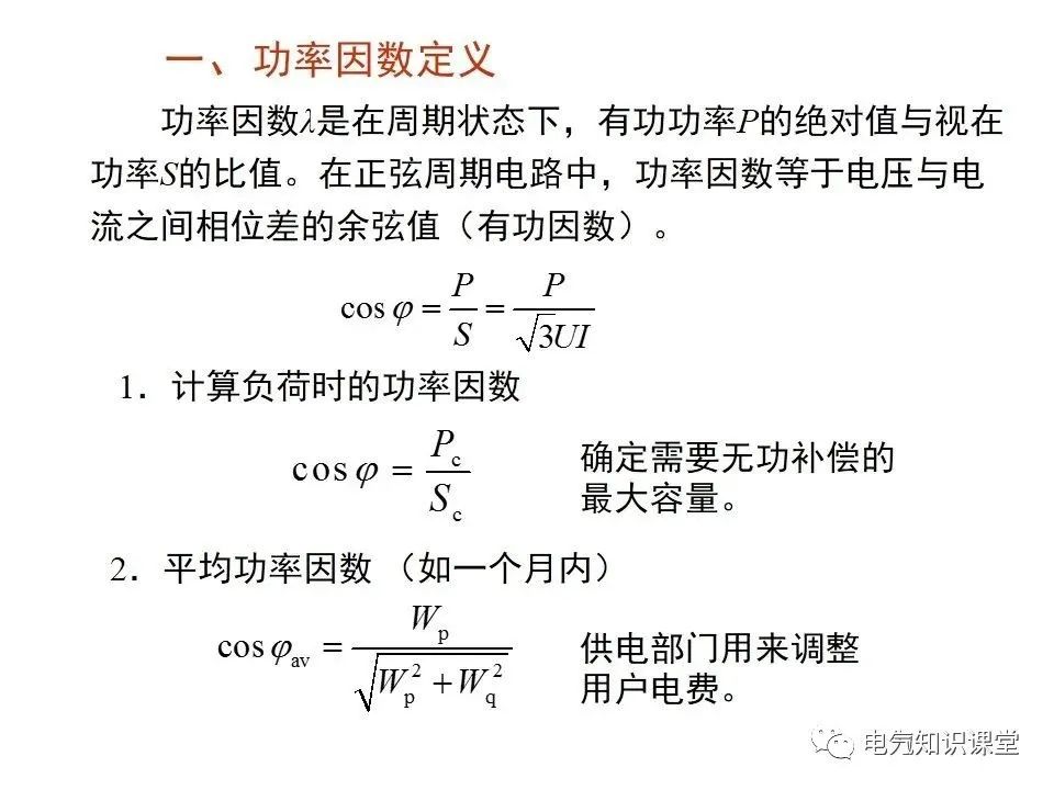 供配电系统计算负荷及无功补偿容量的确定，讲解非常详细，收藏好