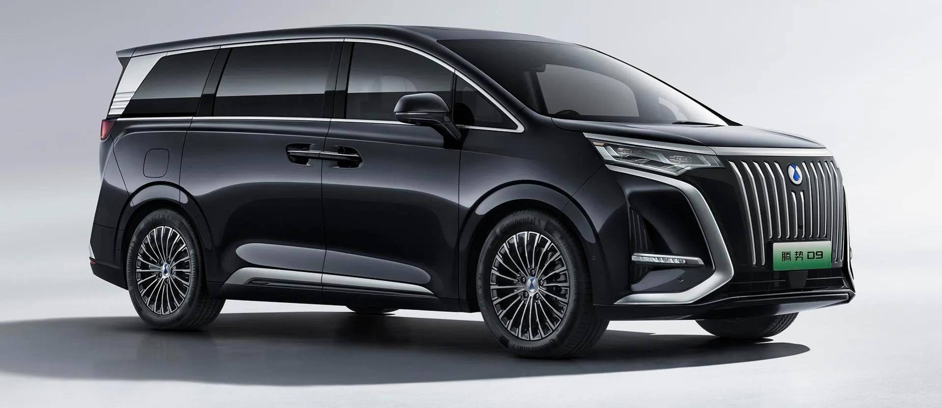 新能源MPV腾势D9预售两月开启了霸榜模式，MPV新典范