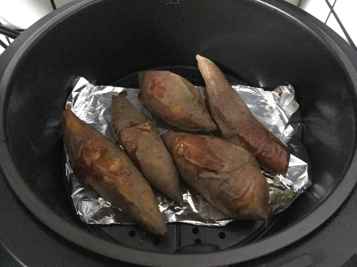 图片[9]-【烤地瓜】做法步骤图 焦香可口 别错过-起舞食谱网