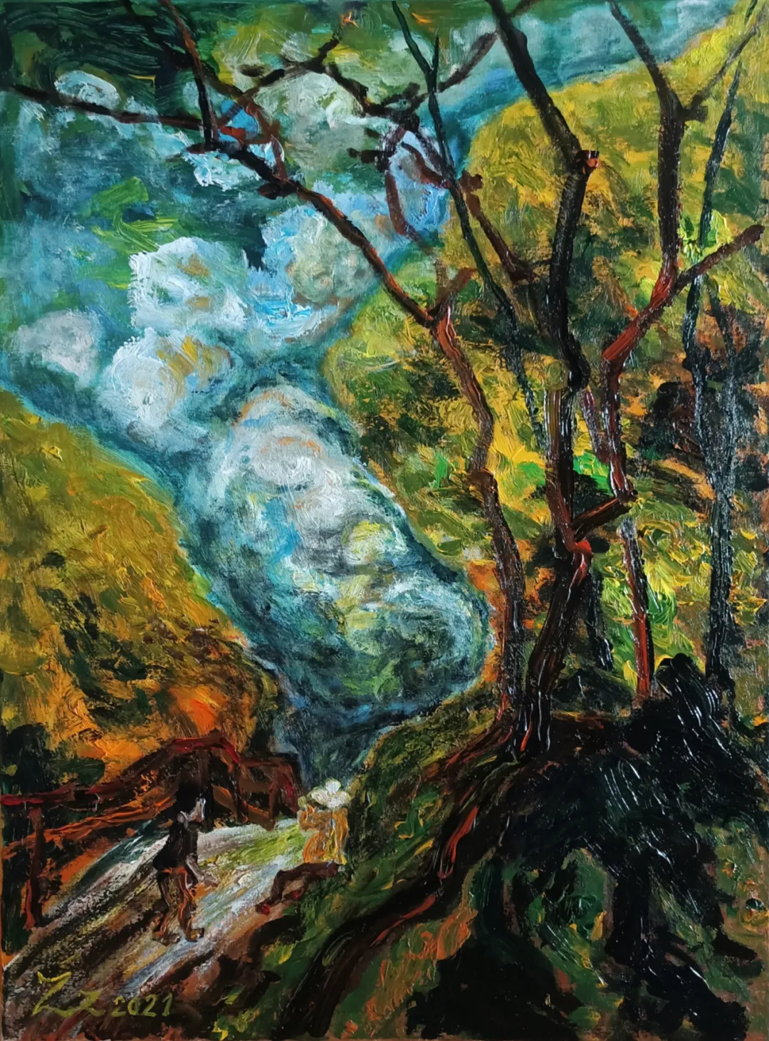 新绘画新思维丨《作品2021》线上月展