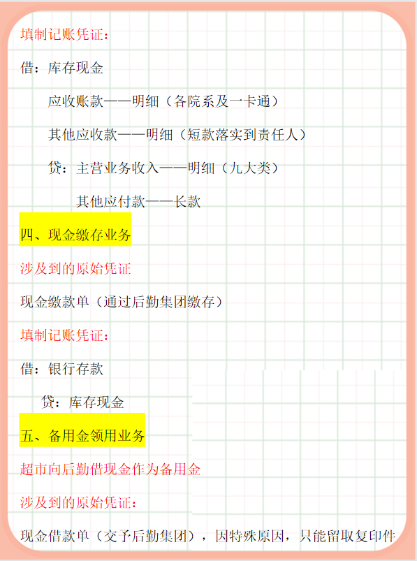 作为超市会计却不懂账务处理，有这份账务处理流程，老板都说好