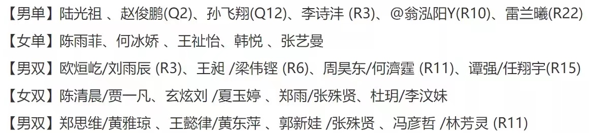 2022羽毛球马来西亚大师赛(国羽全主力出战！6月-7月印度尼西亚 马来西亚共四站赛事)