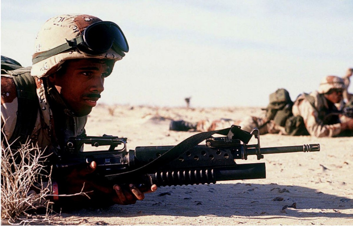 服役50余年!源自越战的m203榴弹发射器,小身材却有着大威力