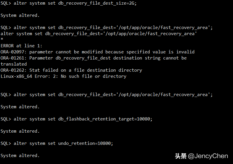 Oracle基础参数配置和调整