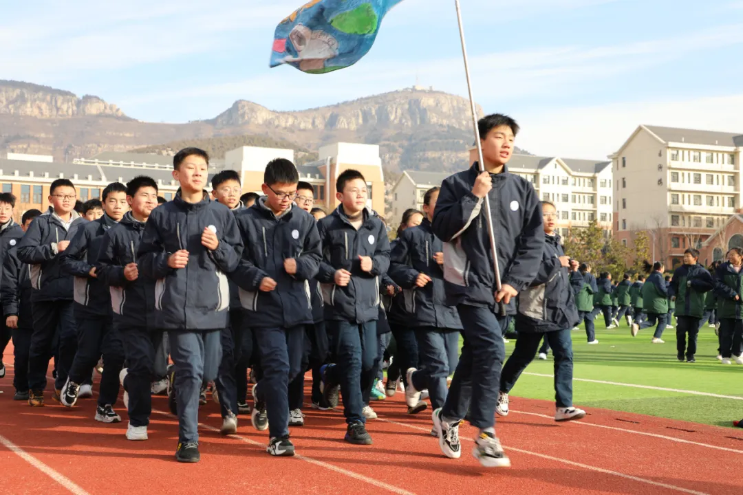 枣庄翔宇中学燃情冬日，向阳奔跑(图10)