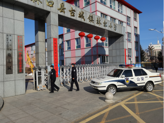 黑龙江省林区公安局林口分局检查宣传同步发力 净化校园周边环境