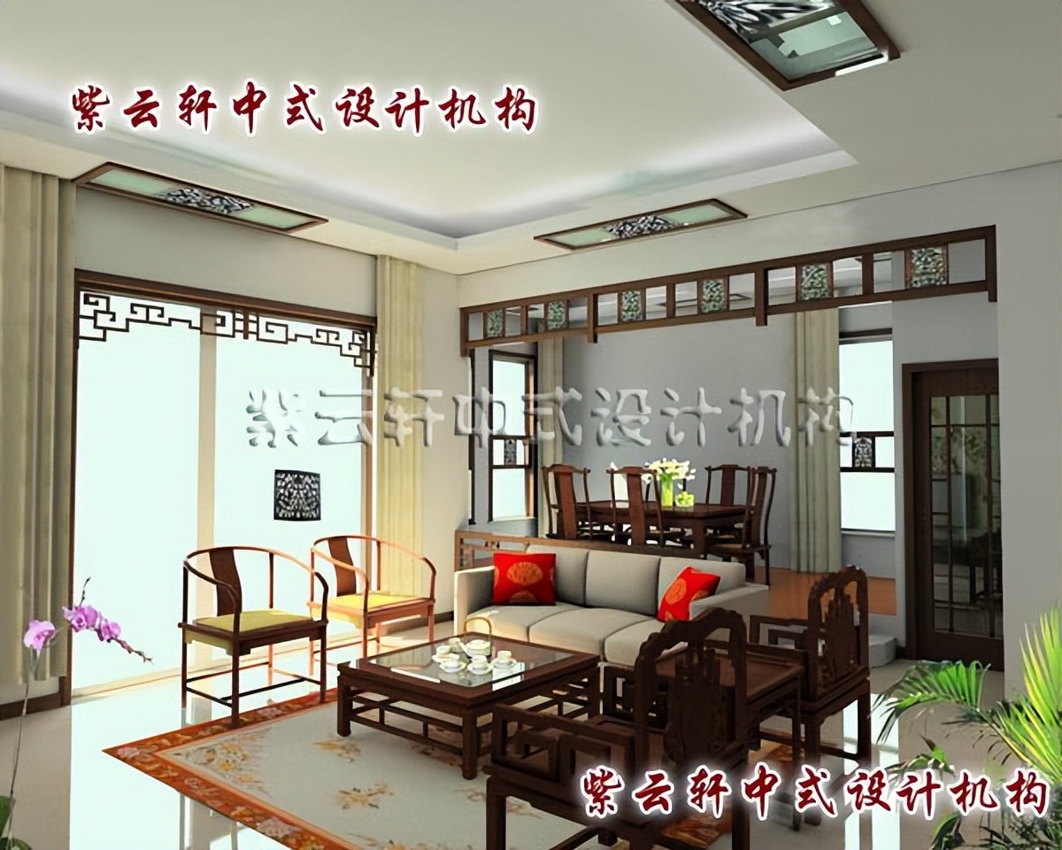 简约中式装修设计-扬州案例，感悟韵味