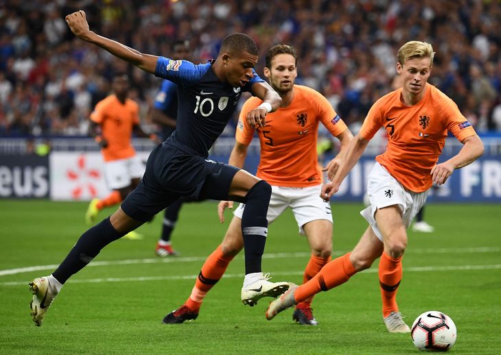 欧洲杯预选赛激战正酣，两场品鉴：法国VS荷兰，瑞典VS比利时
