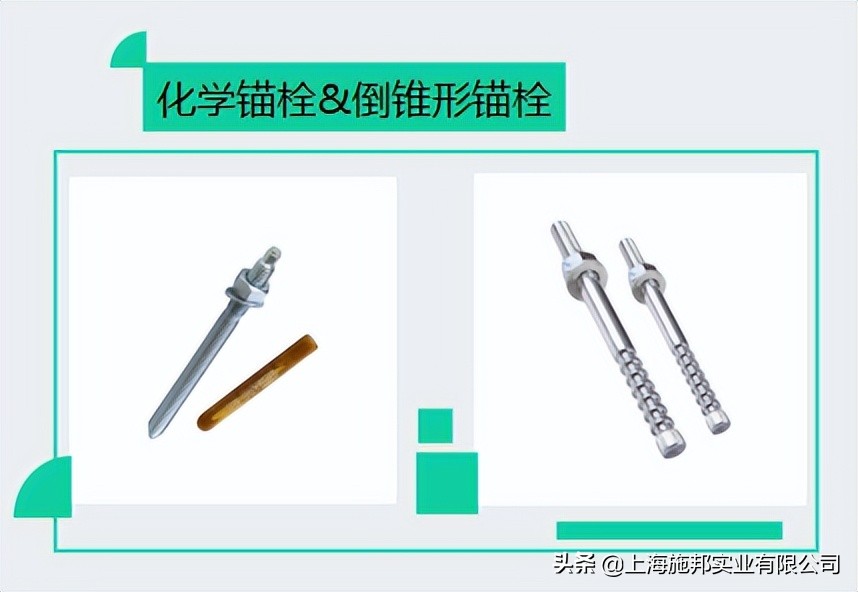 化学锚栓种类发展史，你知道多少？ - 标件库