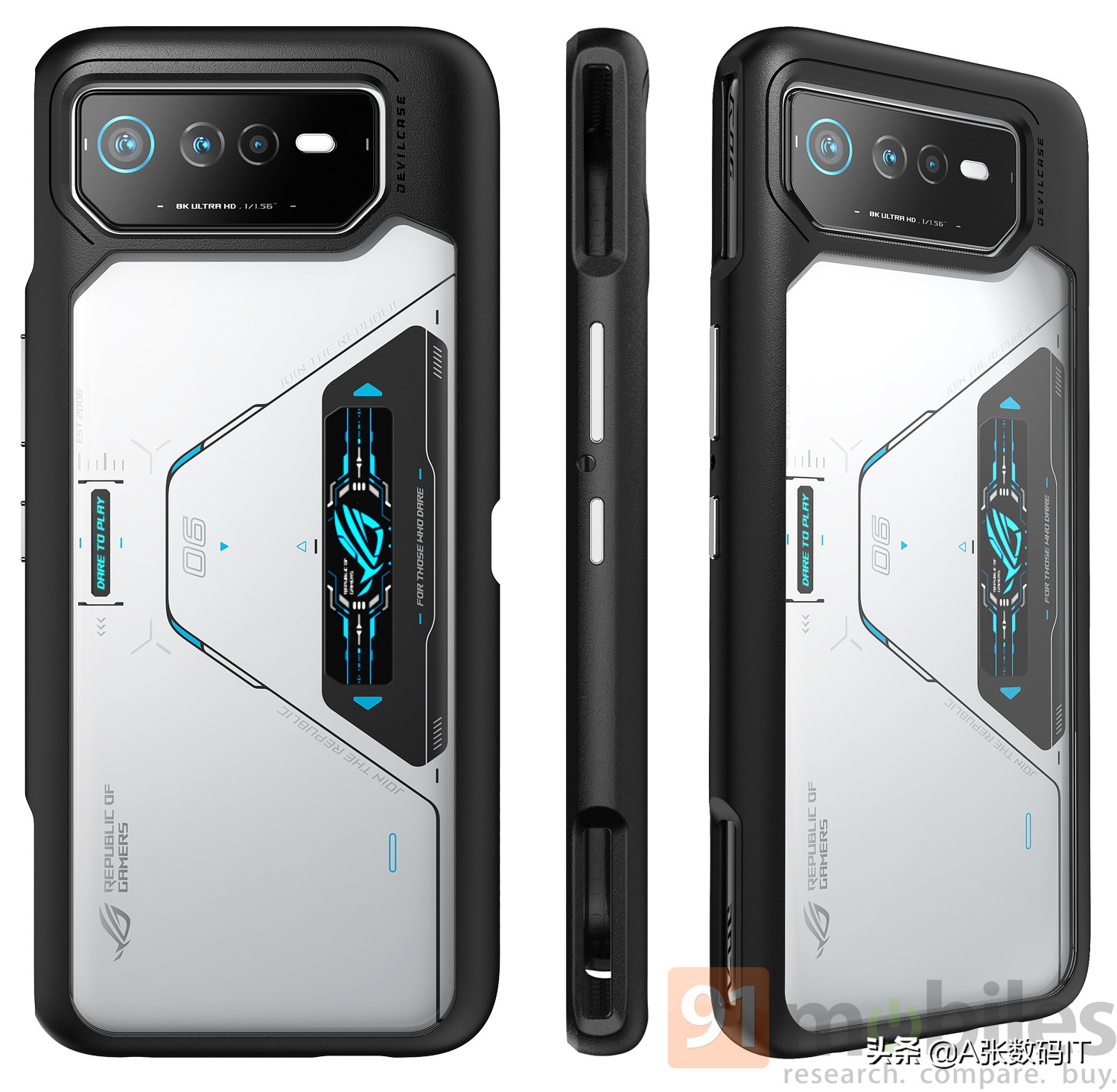 华硕 ROG 手机 6计划于7月5日推出，渲染设计图放出