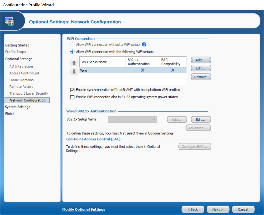 Intel 主动管理技术 (Intel AMT) 无线网卡设置指南