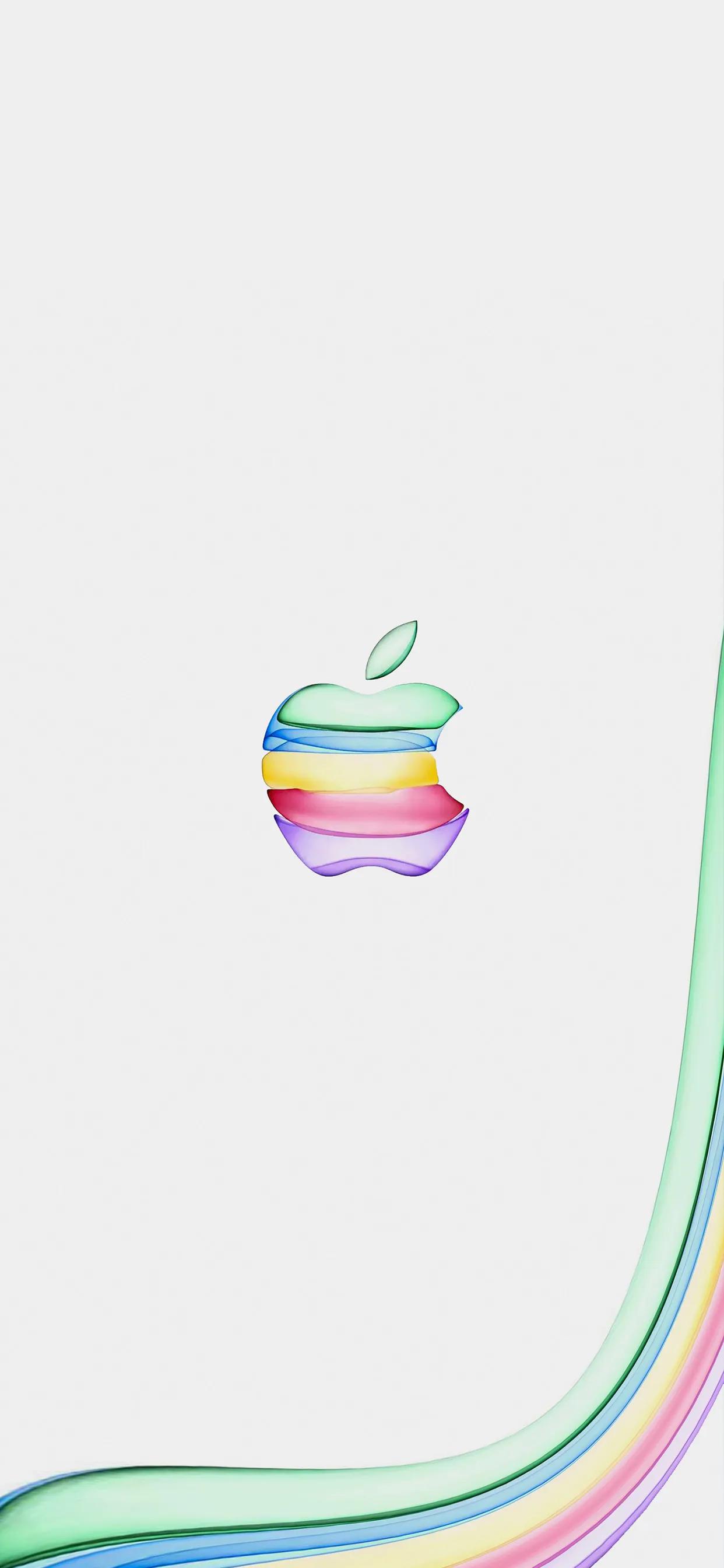 logo油画壁纸(创意Apple logo变形壁纸)