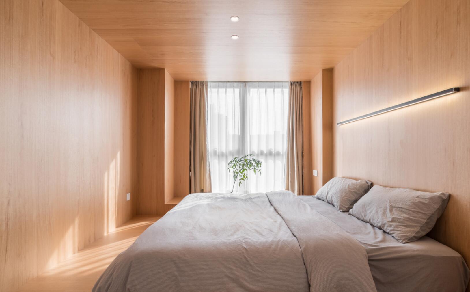 难怪日式原木风会这么火！她89㎡新家，一进门就引起强烈舒适