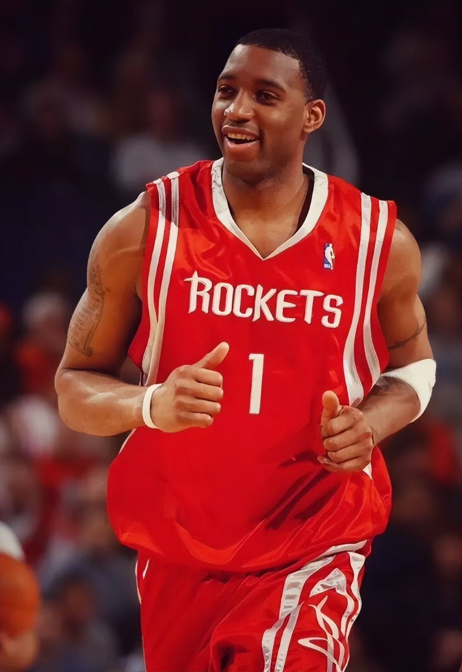 nba中的火箭队都有什么强力球员(火箭队最强阵容能建王朝?内线姚明 大