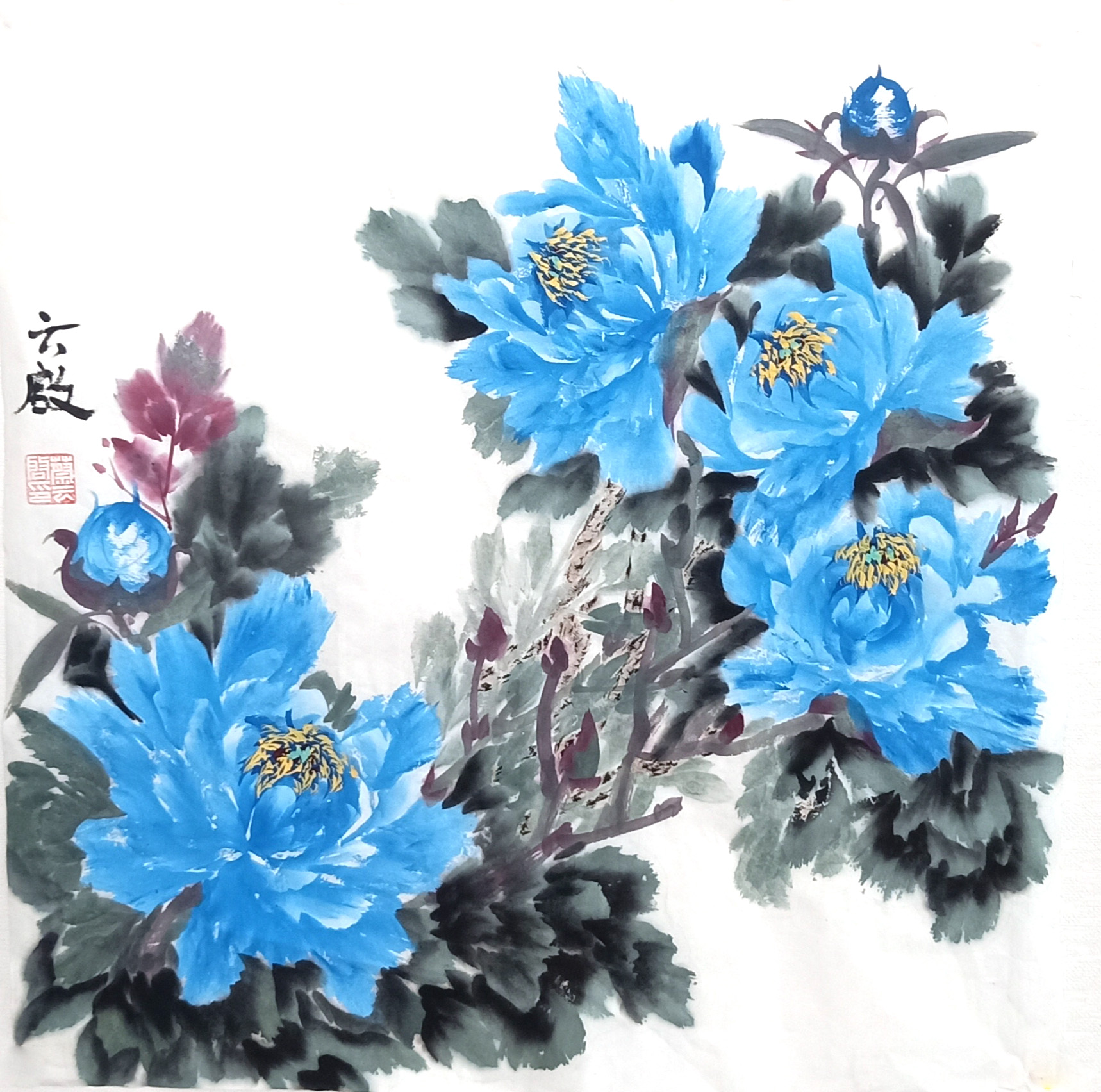 著名画家蔡云启应邀参加盛世冬奥——艺术先行中国书画名家邀请展