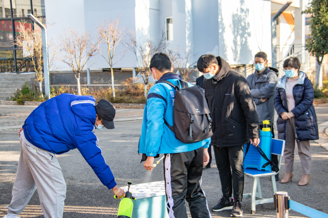 云南長水外國語中學(xué)各年級分批次返校復(fù)學(xué)(圖10)