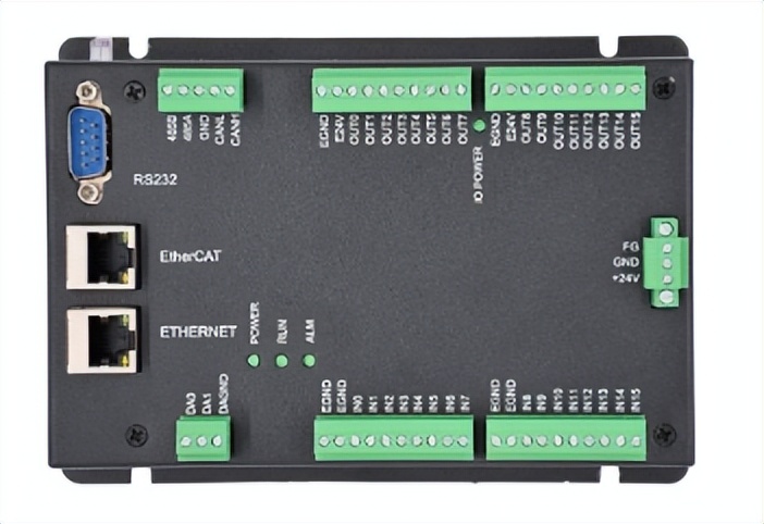 经济型EtherCAT运动控制器四ModbusRTU或ModbusTcp与触摸屏通讯